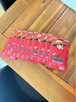 One Piece Carrying On His Will 10 packs