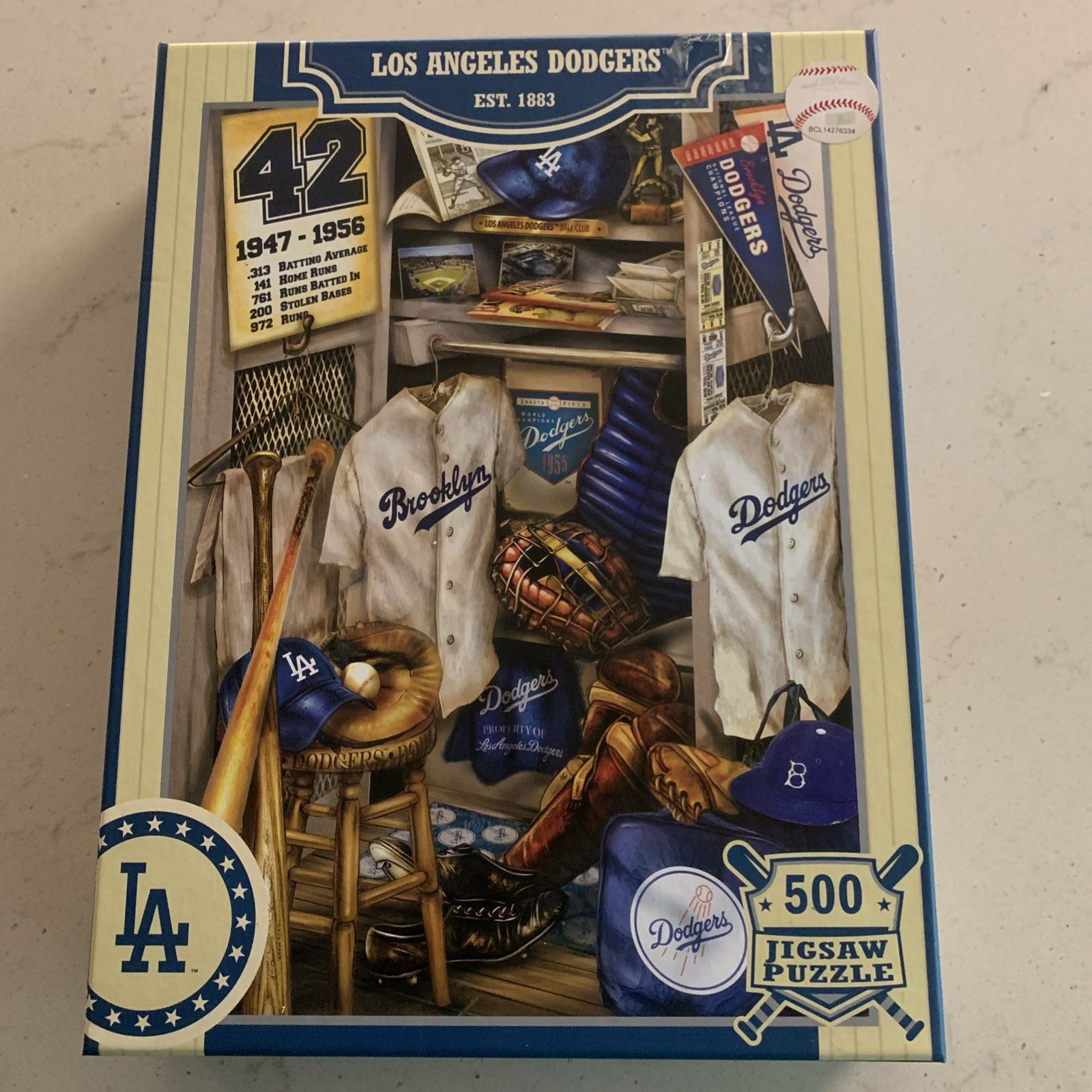 Master Piece Los Angeles Dodgers 500 Piece Jigsaw Puzzle