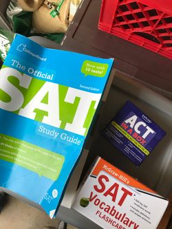 SAT ACT STUDY GUIDES