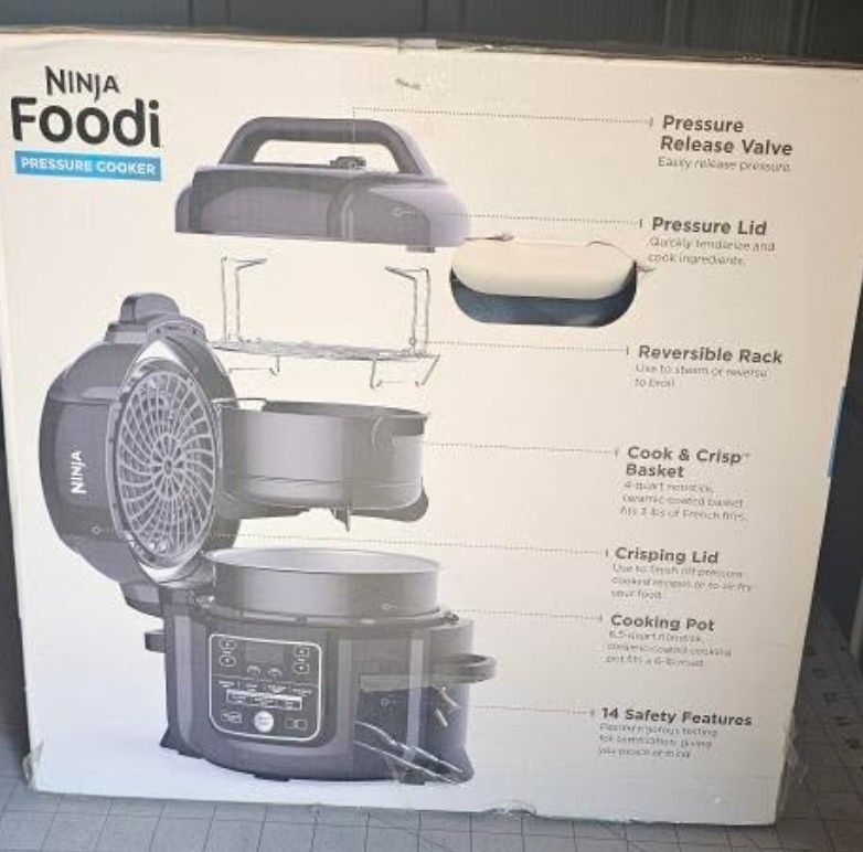 The Ninja Foodi Pressure Cooker That Crisp Asking $130 or OFFER ME