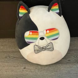 Squishmallow 12” Lamont The French Bulldog Select Series Pride LGBTQ+
