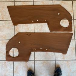 Porsche door panel leather
