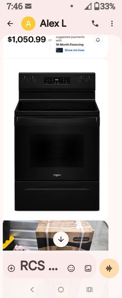 Whirlpool Range