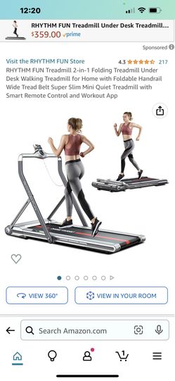 Rhythm Fun Foldable Treadmill