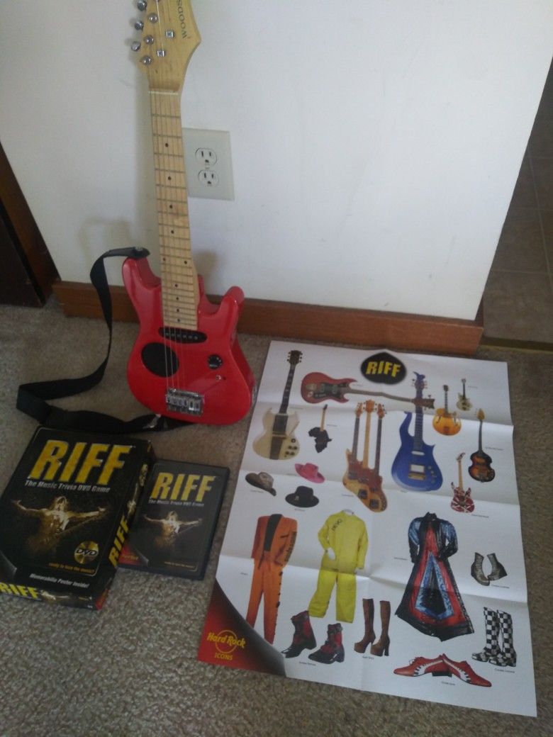 Woodstock Lead Guitar. Mini With Pick-up
