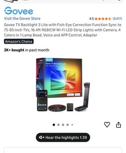 Govee Tv rgb lights