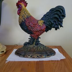 Vintage Cast Iron Rooster