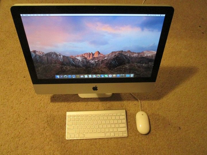 Imac 21.5 Inch With Bluetooth Keyboard And Mouse