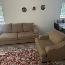 Sofa and a Chair 