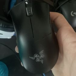 Razor And Logitech Mouse