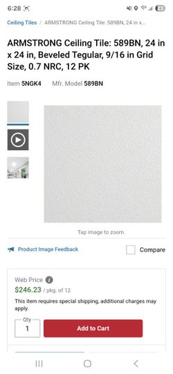 Armstrong T-bar Ceiling Tiles