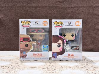Overwatch Funko Pops https://offerup.com/redirect/?o=RC5WQQ== and McCree