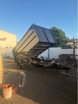 12 foot dump trailer