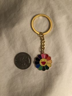 Takashi Murakami keychain, New/Never Used