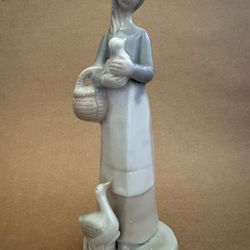 figurines Japan Girl With Ducks