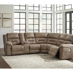 Ravenel 3-Piece Power Reclining Sectional