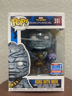 Funko Pop! Korg With Miek ( Thor Ragnarok 2018 )