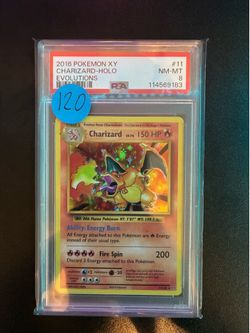 Pokémon XY Evolutions Holo PSA 8