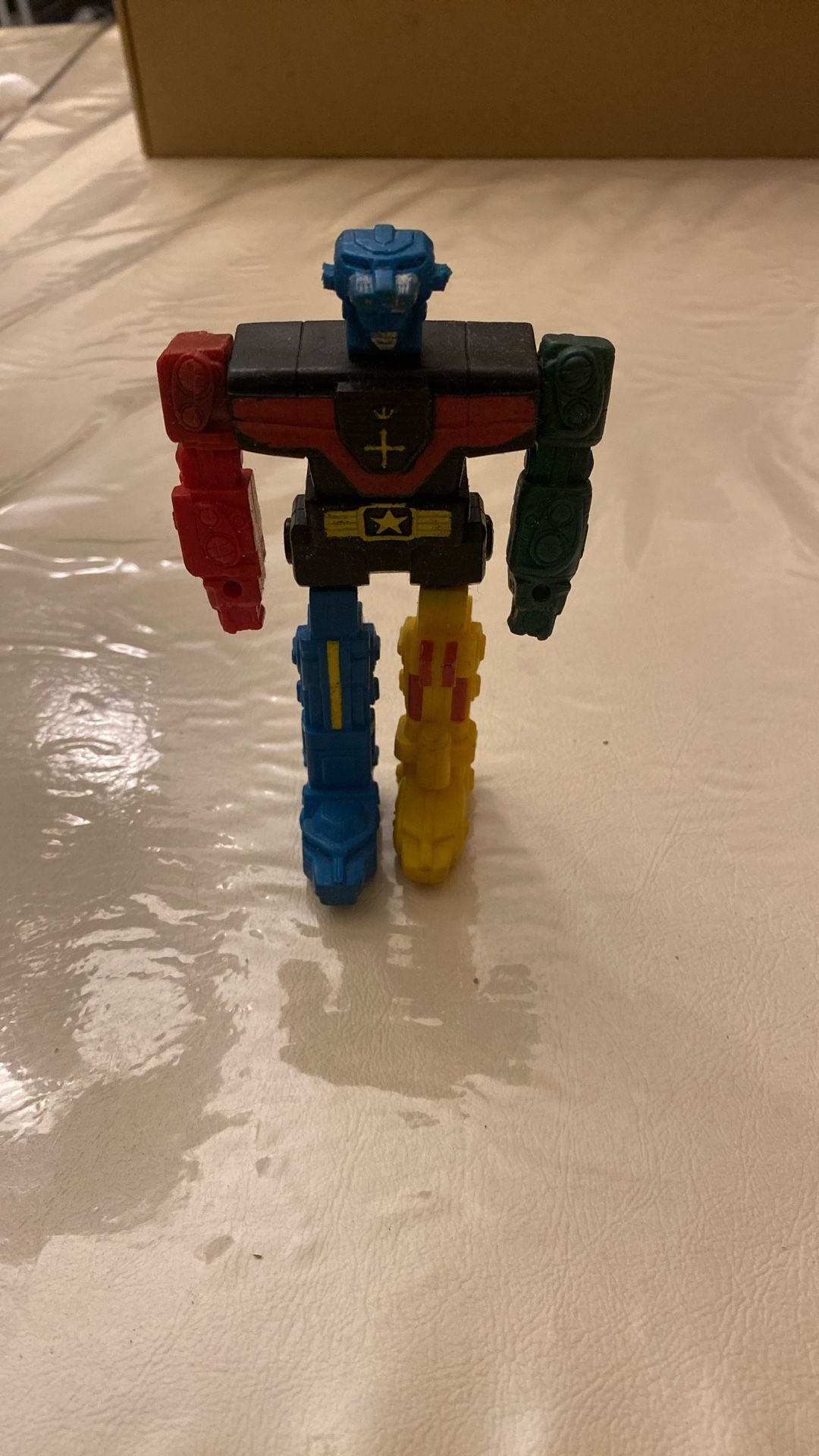 Vintage 1980 Voltron Lion Force Rubber Rare