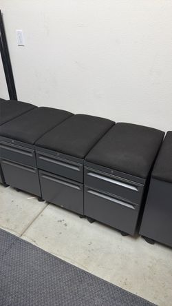 2 drawer file cabinet cushion seat on top