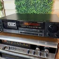 JVC TDR-431 Stereo Cassette Deck – 2-Head Hi-Fi Recorder with DDRP and HX Pro