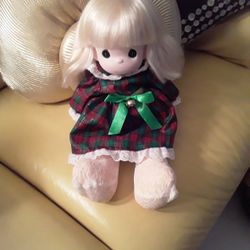Precious Moments Christmas Doll