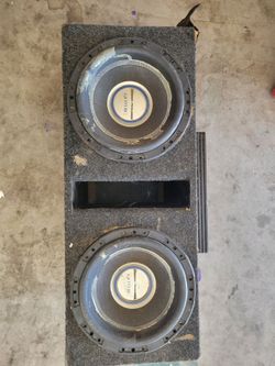 Rockville dB13 Mono Car Amplifier and 12 inch speakers