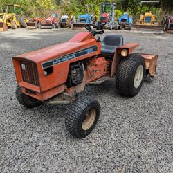 Allis Chalmers 620 Garden Tractor With Rototiller 