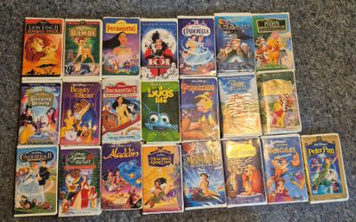 Walt Disney Masterpiece VHS lot