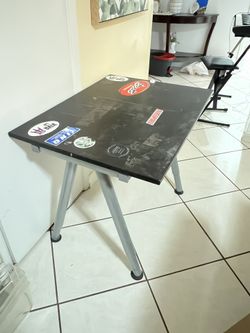 Black Adjustable Desk