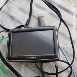 Vehicle GPS with adapter for charger