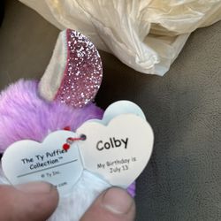 Colby Beanie Baby