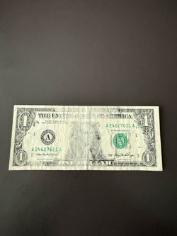 2006 $1 Rare Miss Print ( Missing Ing )