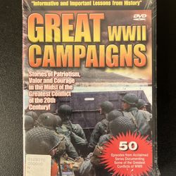 Great WWII Campaigns (DVD, 2007, 4-Disc Set) New Sealed