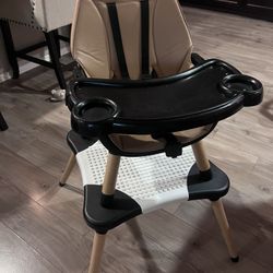 Convertible High chair/activity Table