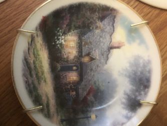 Thomas Kincaid plate