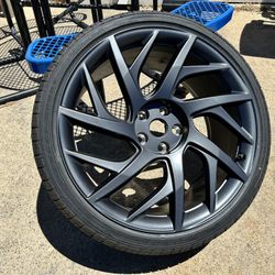 (1) ONLY ONE - Rear 2026 Tesla Model S Velarium Wheels Goodyear All Season 295/30R21