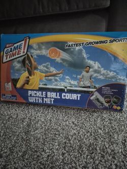 Wham-O Game Time Pickle Ball Court with Net