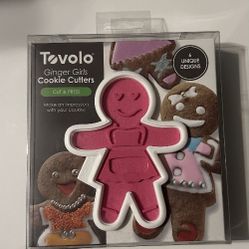 Tovolo Ginger Girls Cookie Cutter NIB 