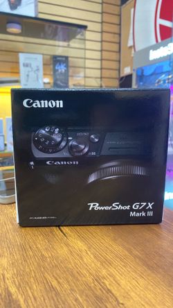 Canon Powershot G7X mark iii
