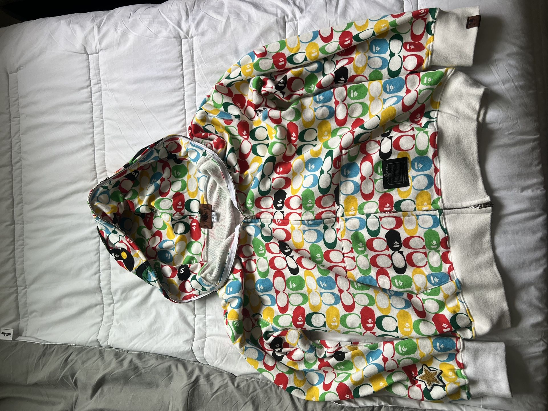 Coach X Bape Zip Up