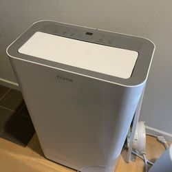 hOmelabs Portable Air Conditioner - 14000 BTU Quiet AC with Removable Washable Filter - Cooling Fan with Remote Control, LED Control Panel, Indicator 