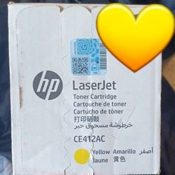 Genuine HP LaserJet Yellow Toner Cartridge CE412AC – Original HP