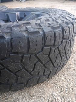 Set de Rines con llantas 275/70R18