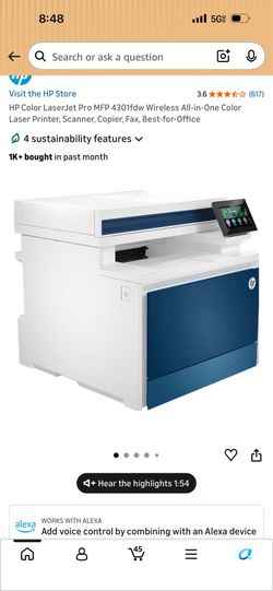 HP Color LaserJet Pro BRAND NEW!!