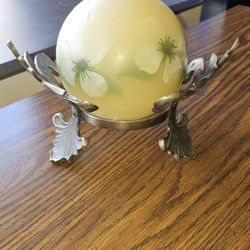 GATCO SOLID BRASS BALL CANDLE HOLDER