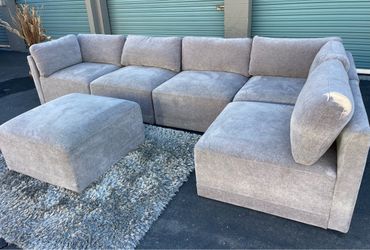 Thomasville Fallon 6pc modular sectional