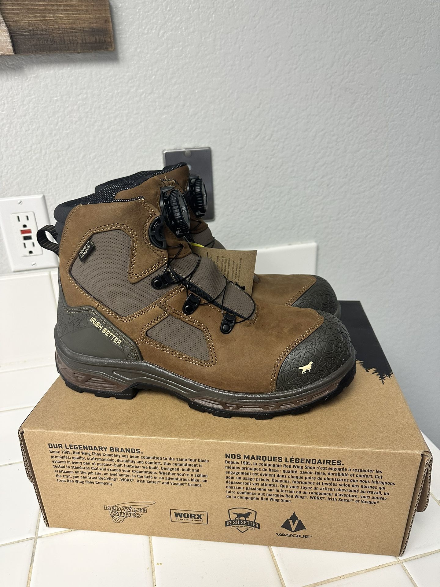 Brand New Red Wing Iris Setter Work Boots For Size