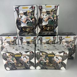 2024 Panini NFL Select Football Trading Card Blaster Box Factory Sealed