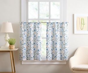 Set of 2 Pairs: Curtainworks Lena 2 Piece Window Curtain Set- 28" x 36"